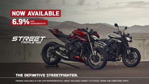 Street Triple Family Offer For the Ride